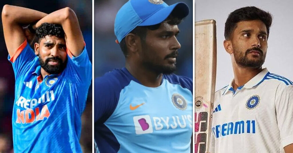 CT 2025 India Squad:Indian team for Champions Trophy announced: Rohit to lead, Shami returns, Siraj excluded.