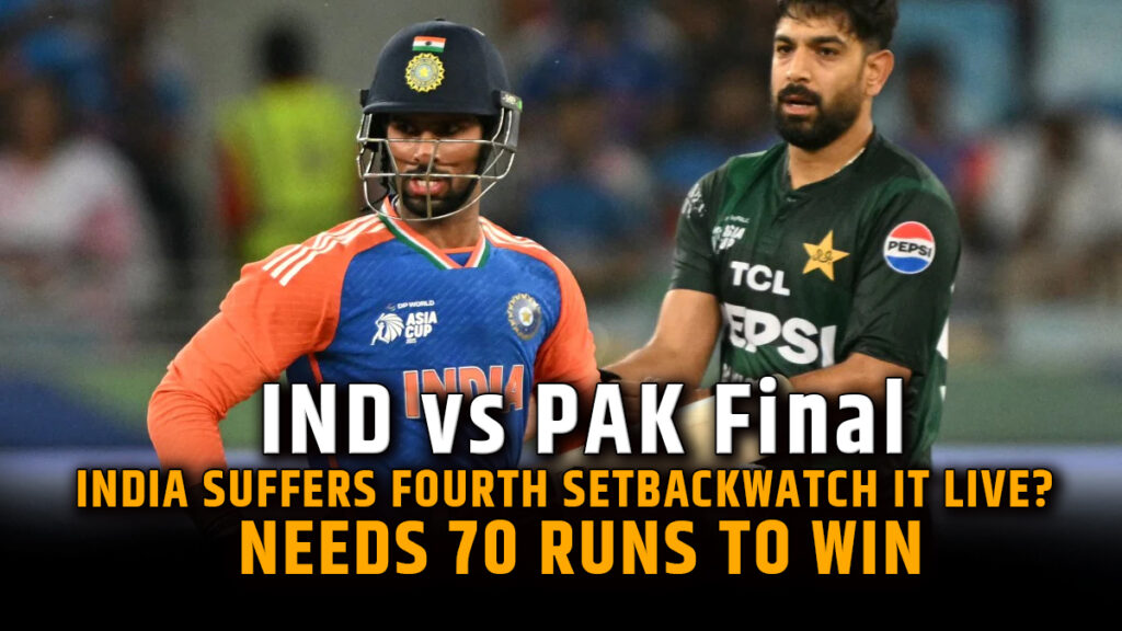 IND vs PAK Final