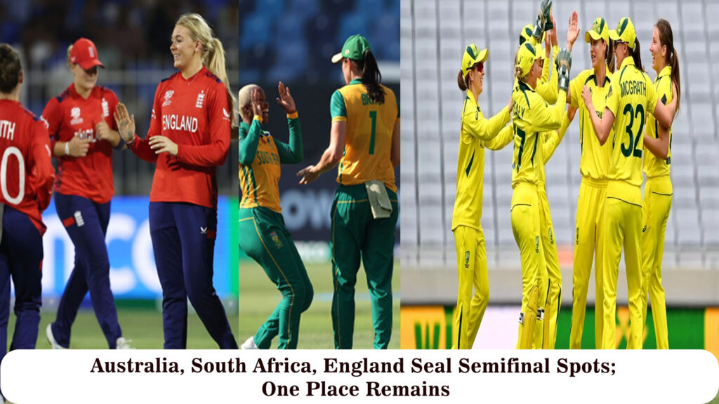 Women’s World Cup 2025: Despite Three Straight Losses, India Still in Semifinal Race 1 Australia South Africa England Seal Semifinal Spots One Place Remains