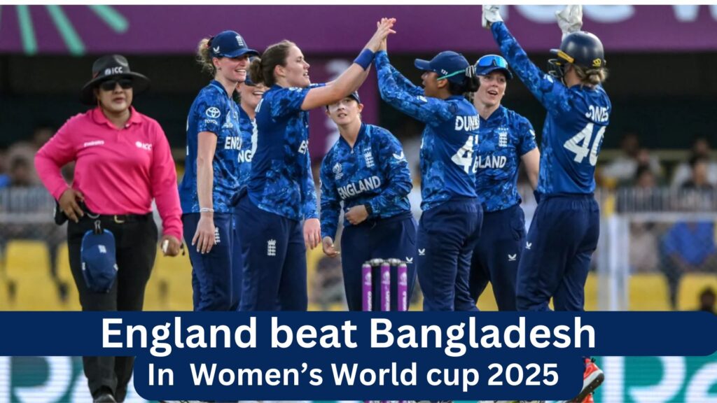 England beat Bangladesh