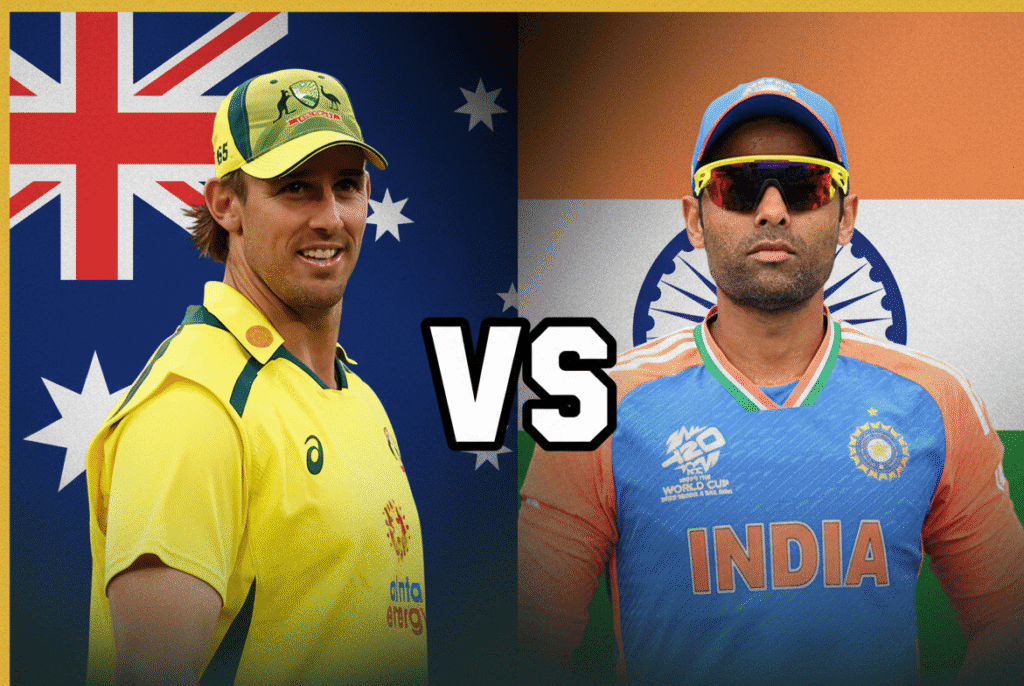 IND vs AUS 1st T20I:The Indian and Australian teams are all set for the five-match T20 series. 2 Gemini Generated Image whewepwhewepwhew