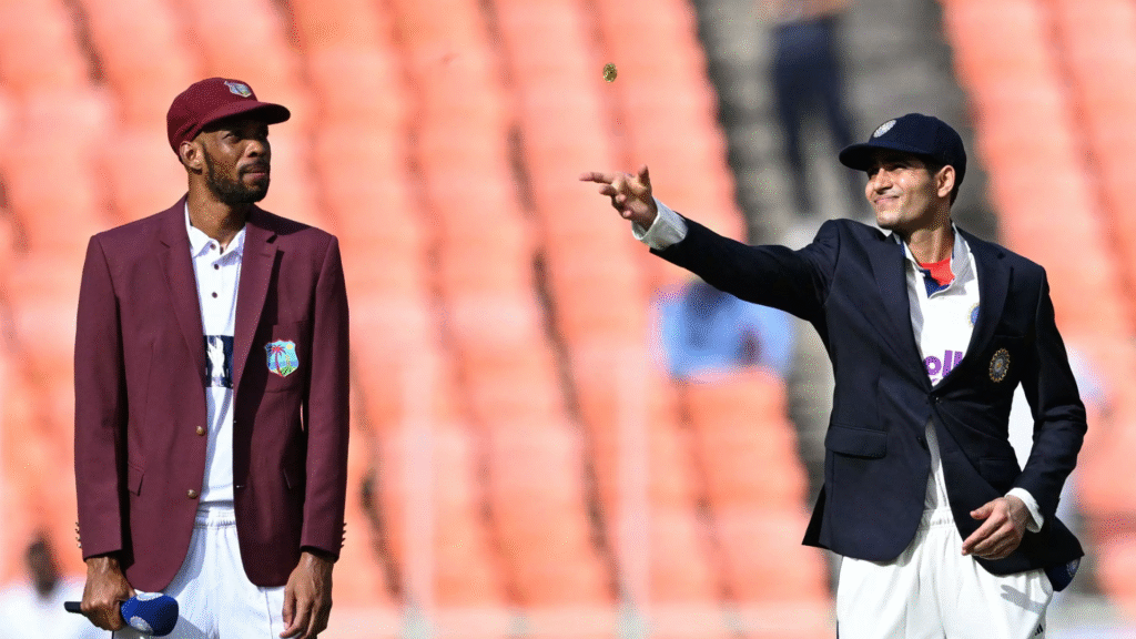 IND vs WI 2025: Indian cricket captain Shubman Gill won the toss for the first time in seven Tests 1 India suffers its first defeat at the hands of South Africa 3