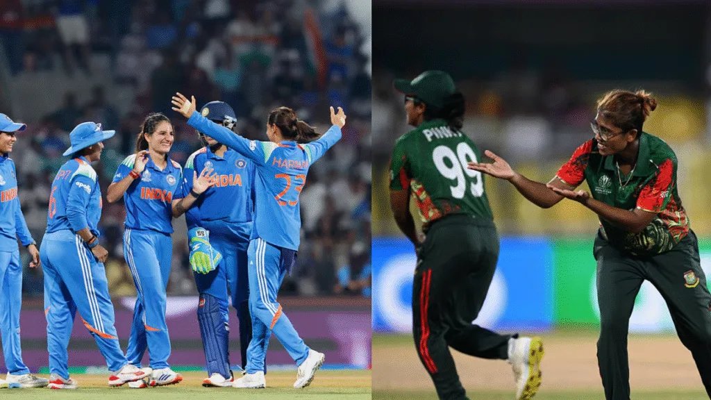 IND W vs BAN W 2025: India-Bangladesh match cancelled due to rain, Team India will now face Australia in the semi-finals. 2 Untitled design 1