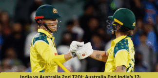 India vs Australia 2nd T20I: Australia End India’s 17-Year Unbeaten Run in Melbourne with 4-Wicket Win
