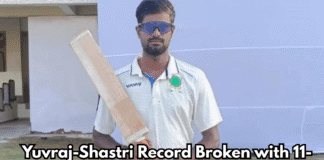 “Ranji Trophy History Made: Yuvraj-Shastri Record Broken with 11-Ball Half-Century ”