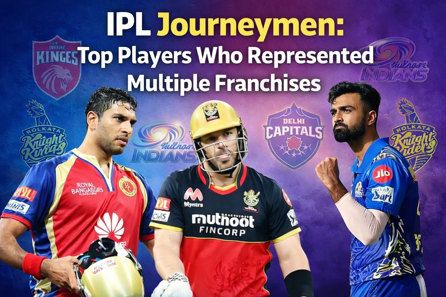 IPL journeyman: Several players in the IPL have played