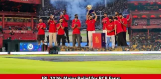 IPL 2026: Major Relief for RCB Fans; Chinnaswamy Stadium to Host Matches After Committee Approval