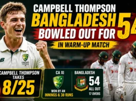 Campbell Thompson : Campbell Thompson’s 8/25 Rocks Bangladesh